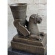 preview thumbnail 7 of 8, Persian Persepolis Griffon Dragon Bird Candle Holder Bronze Bookend Sculpture Statue Decor