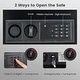preview thumbnail 8 of 8, Costway 0.8CF Digital Flat Recessed Wall Safe Home Security Lock Gun