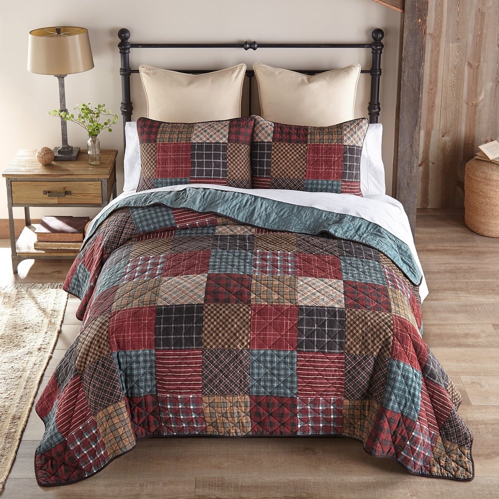 Donna Sharp Appalachia Plaid Cotton Quilt Collection