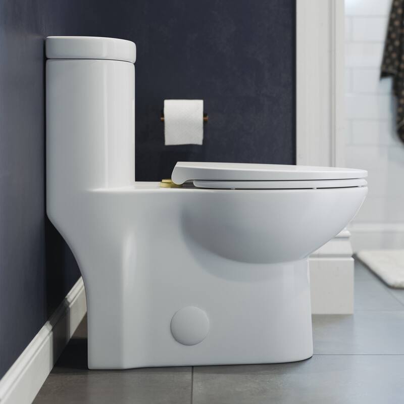 Swiss Madison Sublime One Piece Elongated Toilet Dual Flush 0.8/1.28 gpf