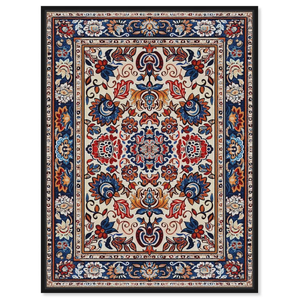 Morrocan Garden Canvas by Art Remedy