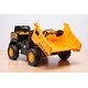 preview thumbnail 21 of 27, 24V Ride-On Dump Truck , Automatic Trailer, Bluetooth, and Music - Electric Construction Vehicle Toy,Halloween gift