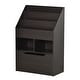 preview thumbnail 10 of 8, Kids Bookcase Multi-Shelf Rack Organizer with Storage Drawer for Books, Playroom, Brown