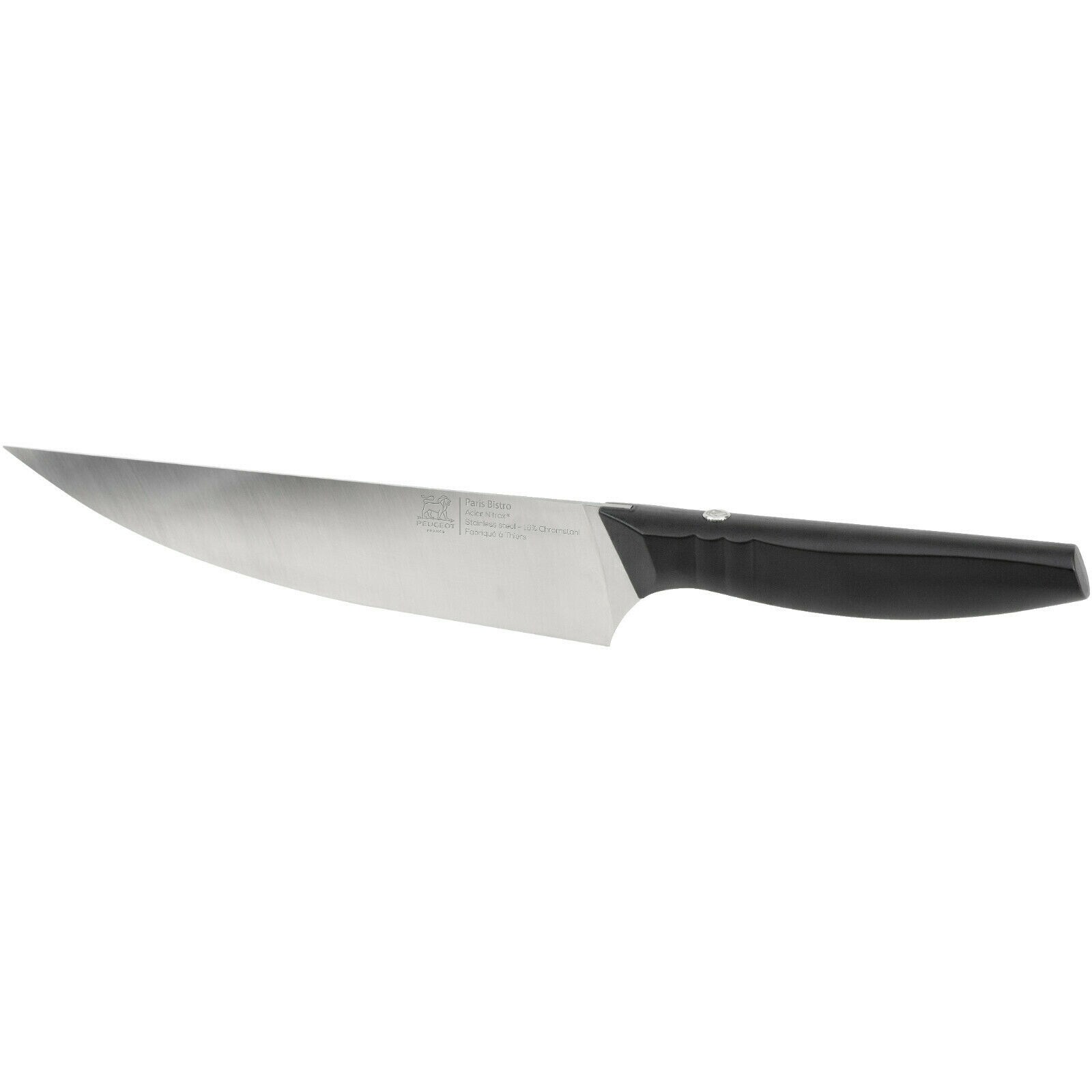 Peugeot Paris Bistro 20, Chefundefineds Knife 8-inch, 20cm, Black