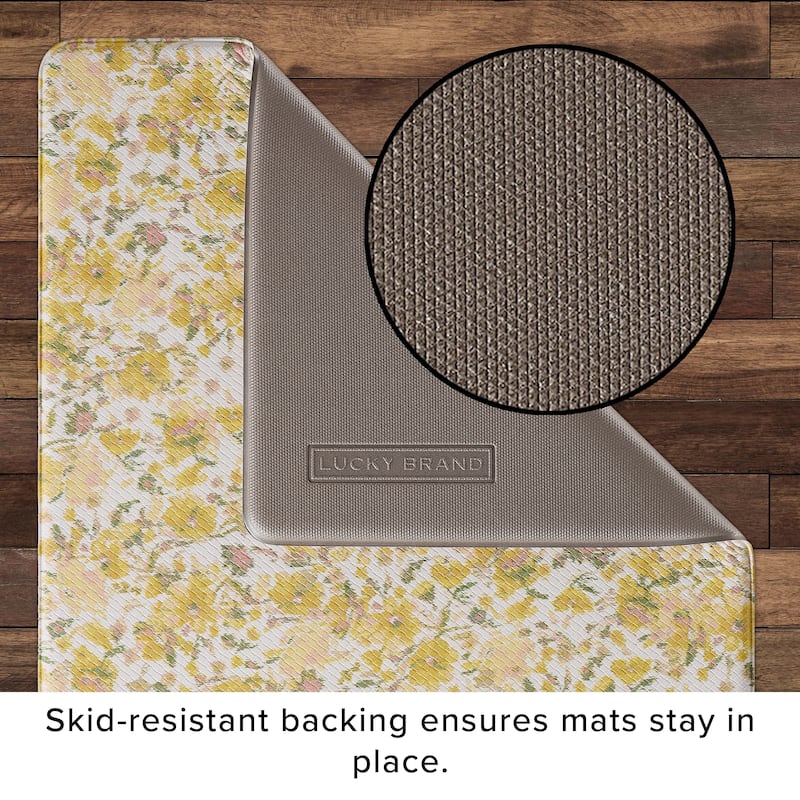 Lucky Brand Anti-Fatigue and Skid-Resistant Wellness Mat