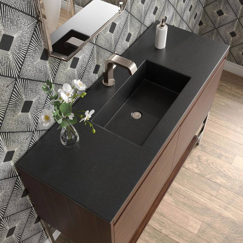 James Martin Vanities 805-V47.3-BN-CH Mantova 48" Single Basin Poplar