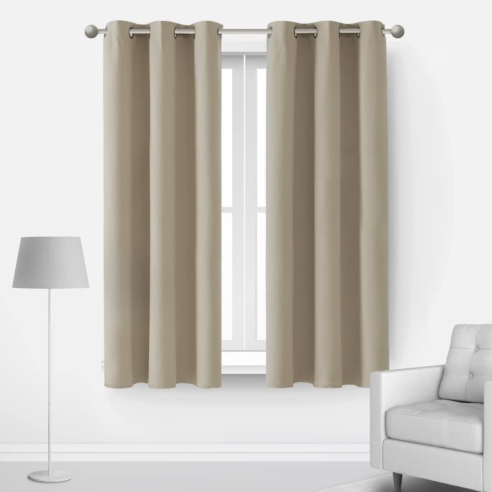 Deconovo Insulated 42 Width Curtain Panel Pair (2 Panel)