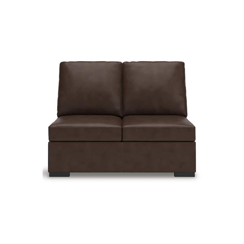 Signature Design by Ashley Modern Day Dark Brown 3-Piece Sectional with Chaise
