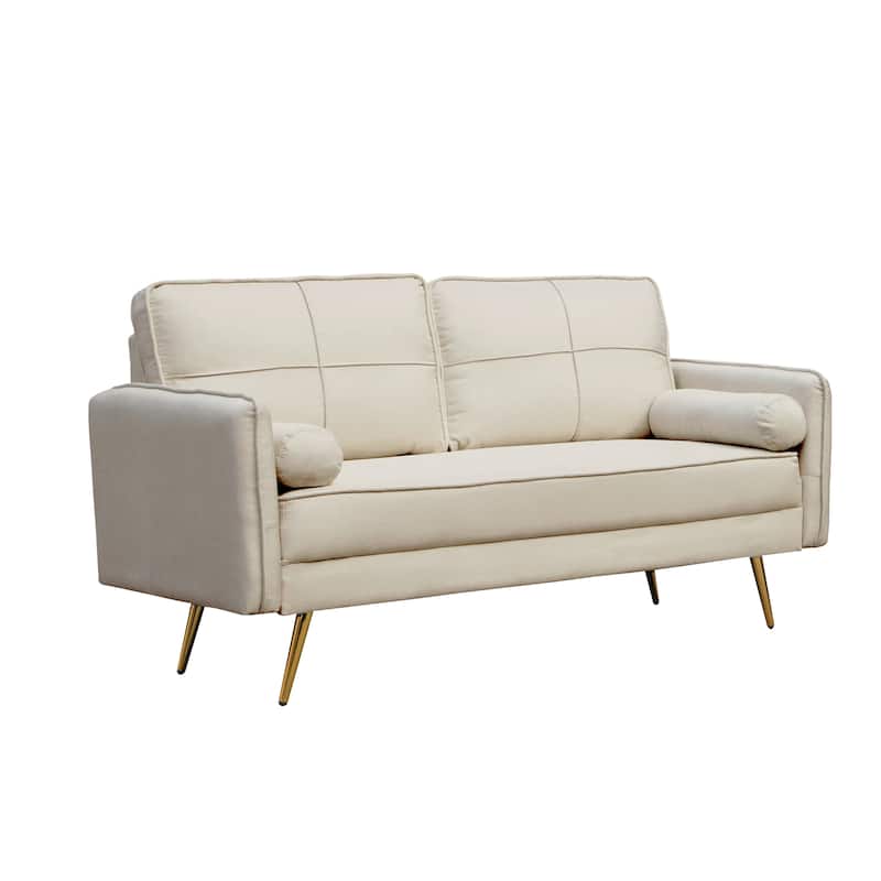 Round Arm Loveseat