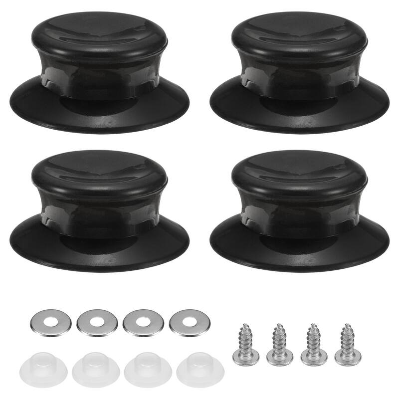 4pcs Pot Pan Lids Replacement Knob, Plastic Pan Cover Holding Handles
