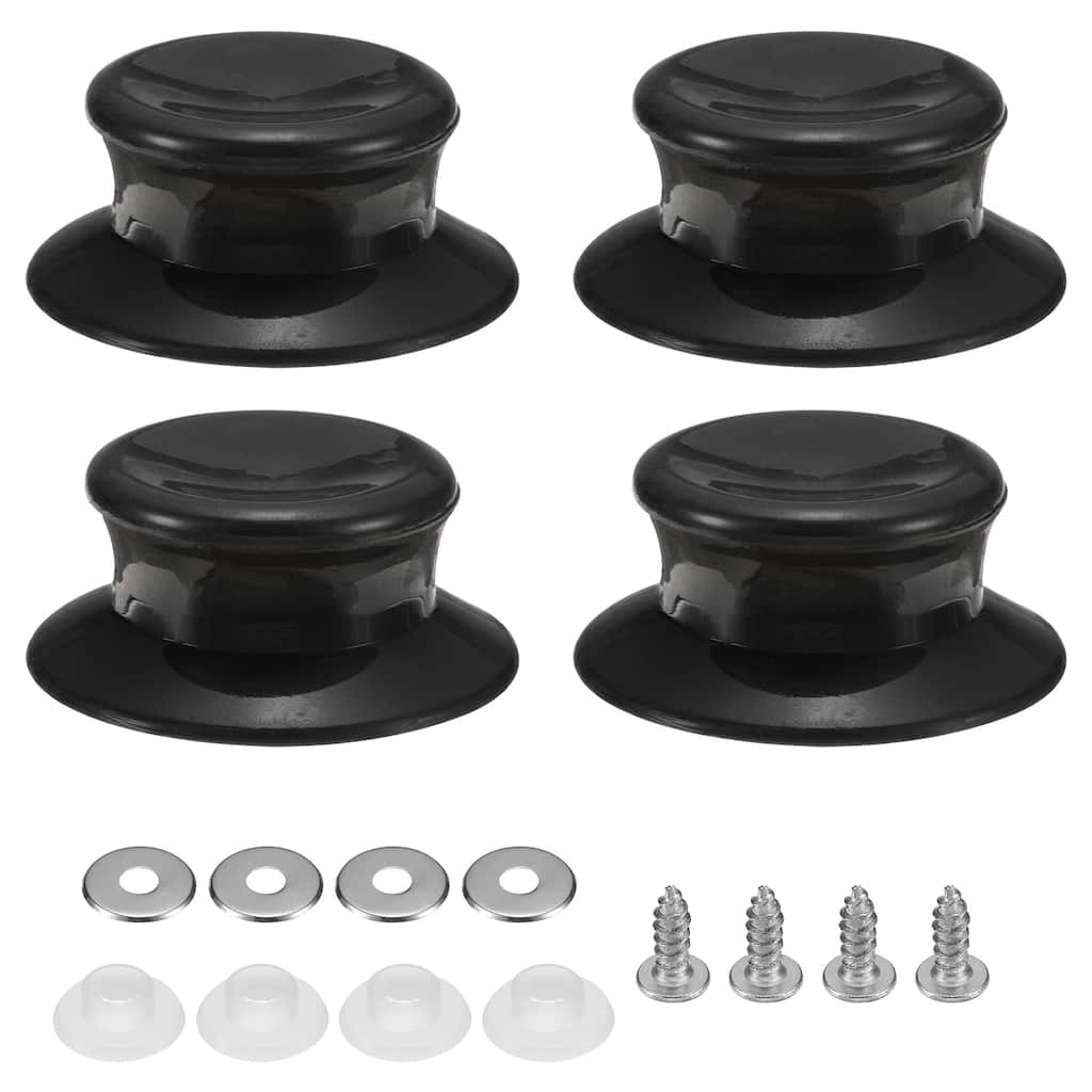 4pcs Pot Pan Lids Replacement Knob, Plastic Pan Cover Holding Handles