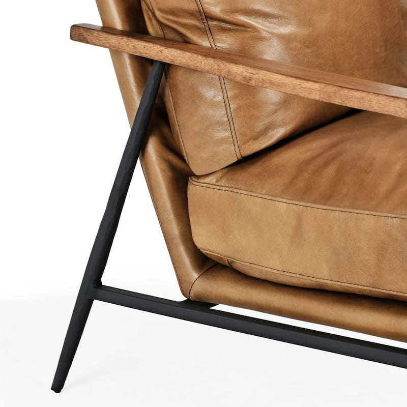 Classic Home Arnold Leather Club Chair