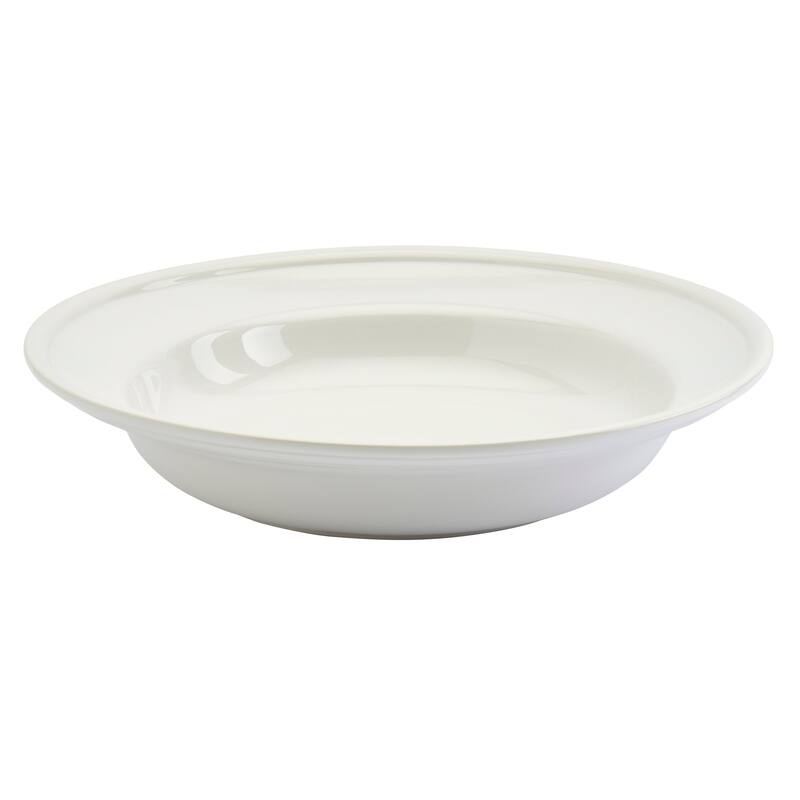 Denmark Tools for Cooks 12.5" White Ceramic Serving Bowl