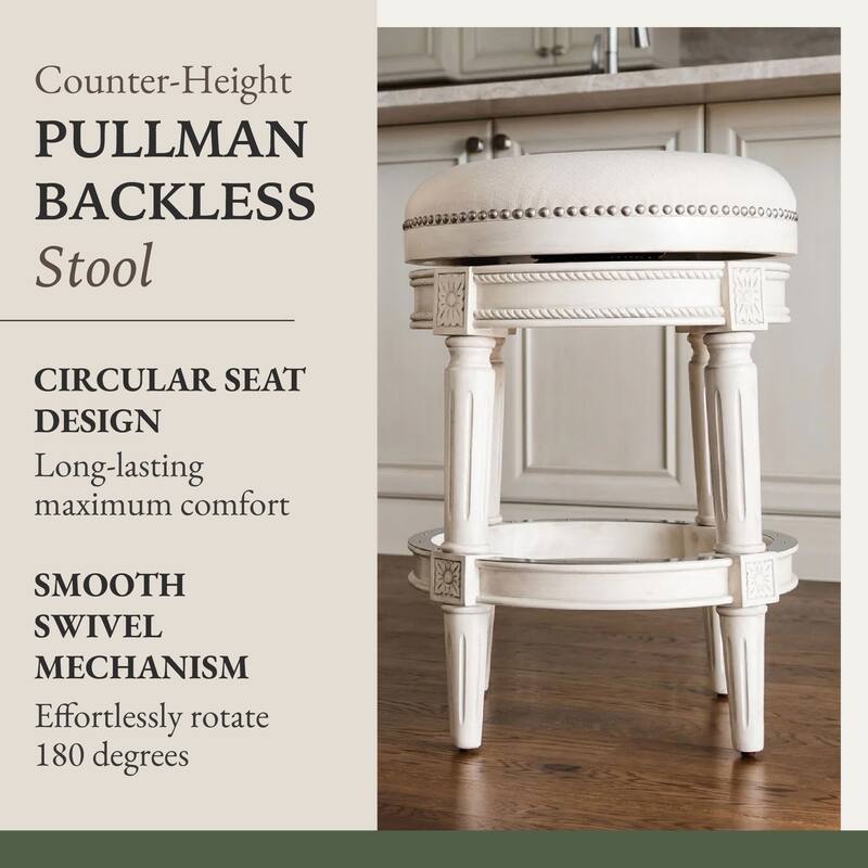 Maven Lane Pullman Backless Kitchen Stool