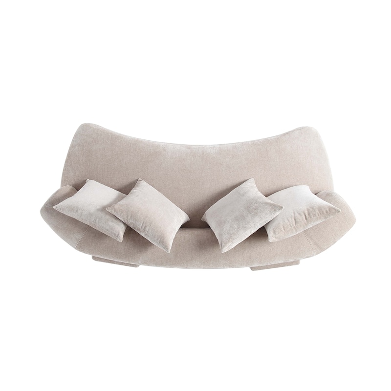 Manhattan Comfort Modern Verandah Chenille 90.6 Inch Sofa