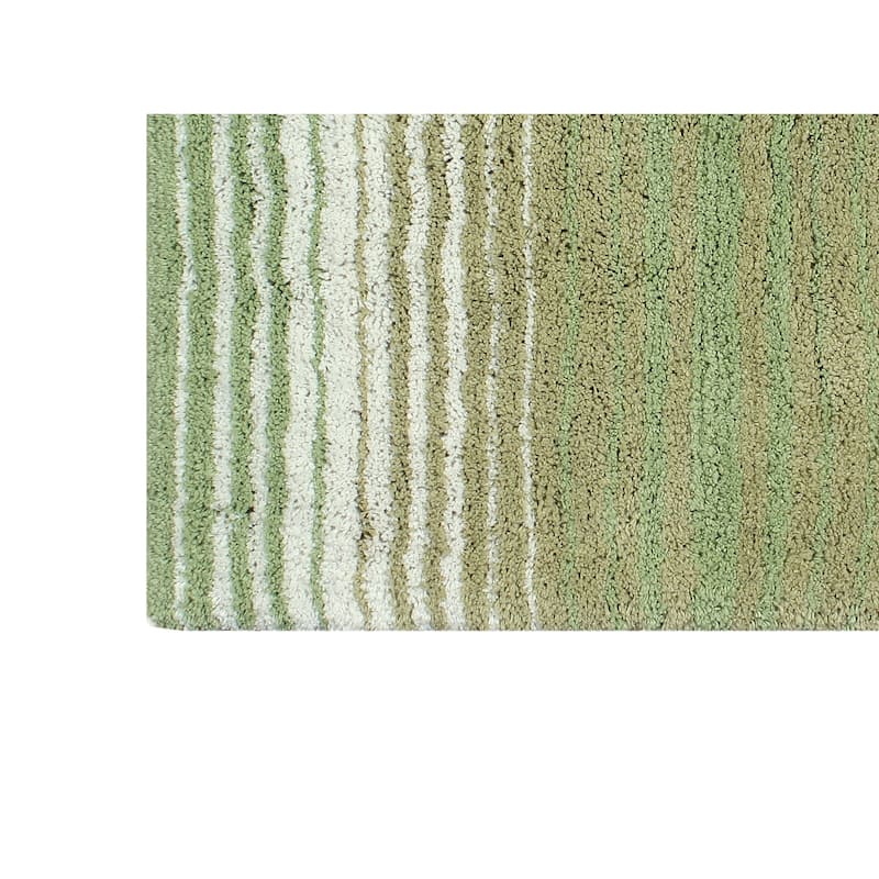 Gradiation Collection Absorbent Cotton Machine Washable Bath Rug