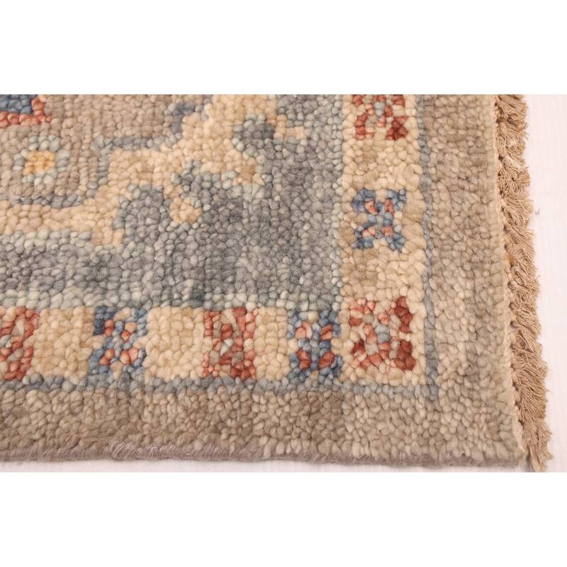 ECARPETGALLERY Hand-knotted Jules Serapi Taupe Wool Rug - 9'2 x 11'10