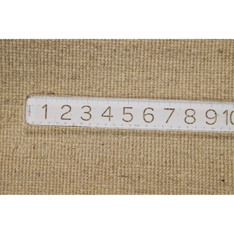 Gabbeh Contemporary / Modern Runner Rug Handmade Wool Carpet - 2'11"x 10'1"