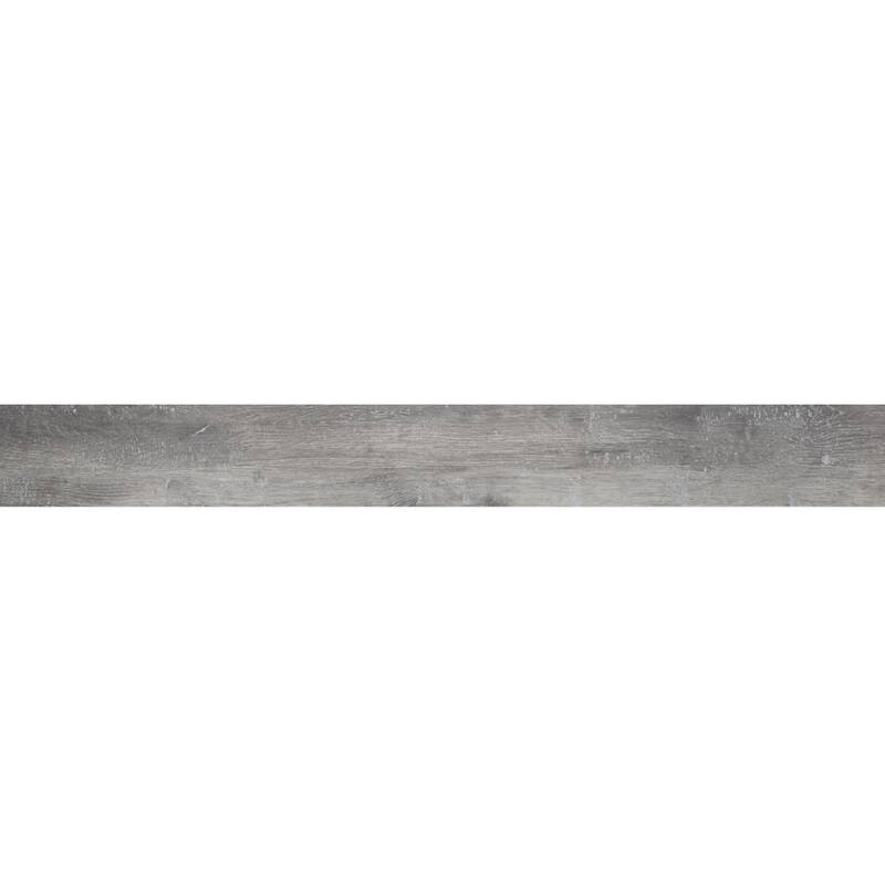 Pike 6x48 Hickory Grey SPC Matte Wood Look Plank Vinyl Tile - Floor & Wall - Large Format