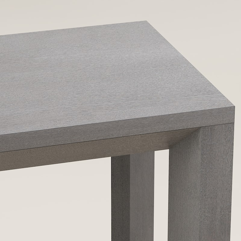 Solid Wood Veneer Console Table, 60 Inch Wide Sofa Table with Ample Storage for Entryway Organization