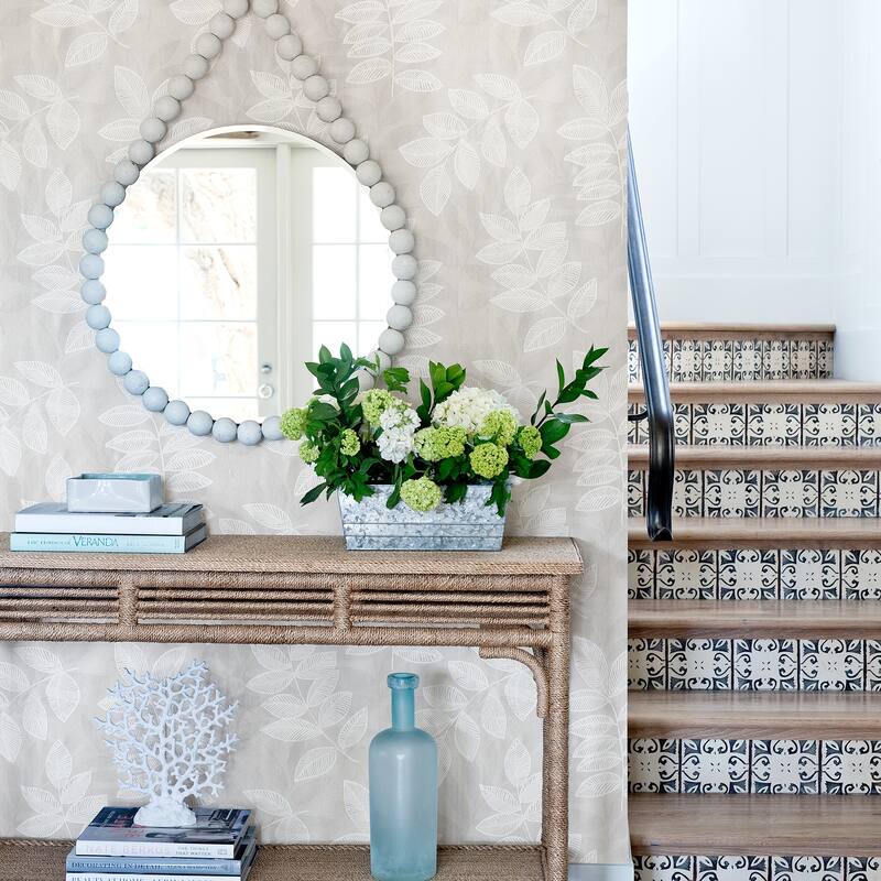 A-Street Prints Serendipity Blue Shibori Wallpaper