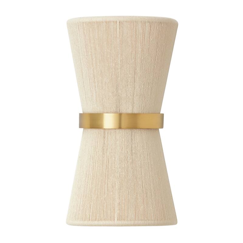 Cecilia 2-Light Sconce - 8.75"W x 16"H x 5"E