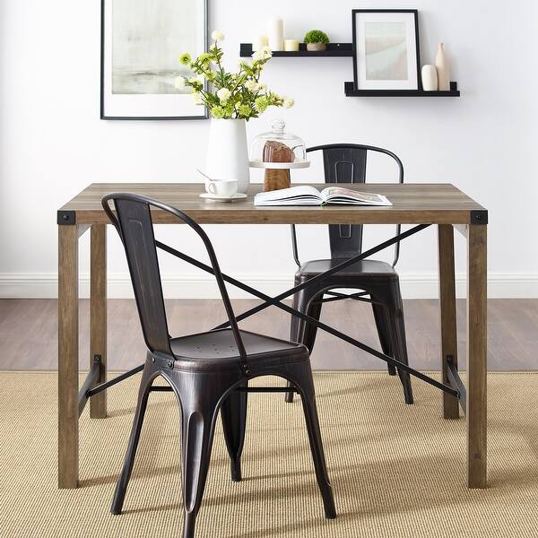 Shop Delacora We Bdw48mw 48 Long Laminate Top Metal Farmhouse