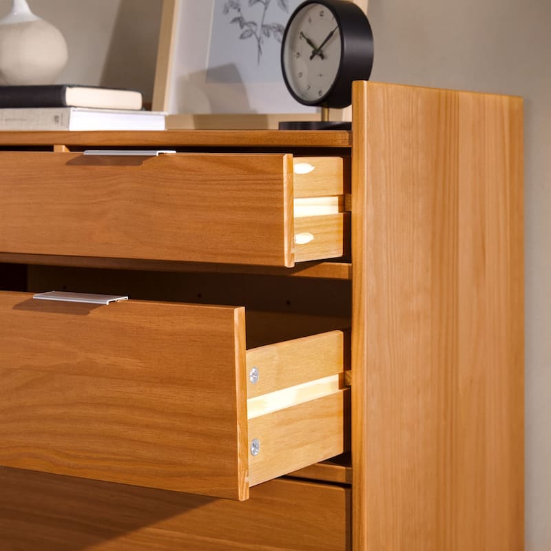 Middlebrook Modern Gallery Top Solid Wood Chest