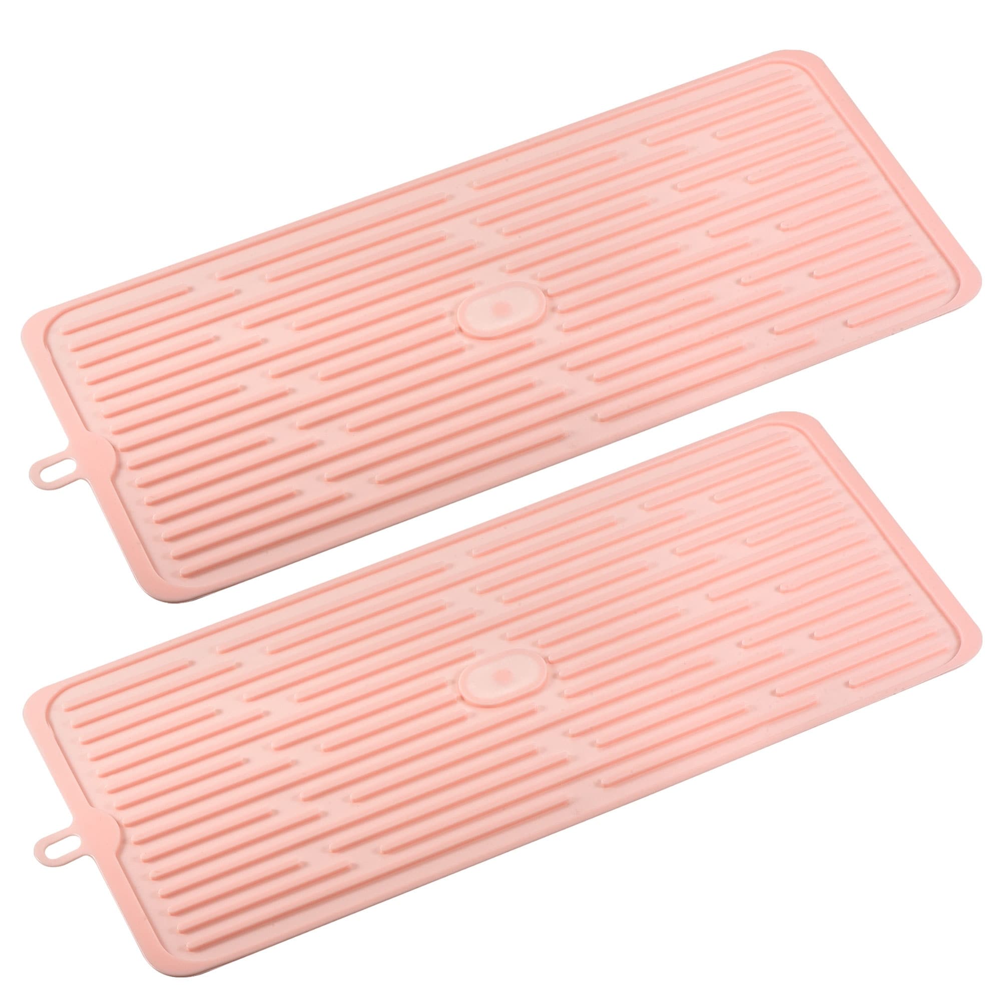 Norpro Washable Microfiber Dish Drainer Glass Drying Mat Pad - Bed