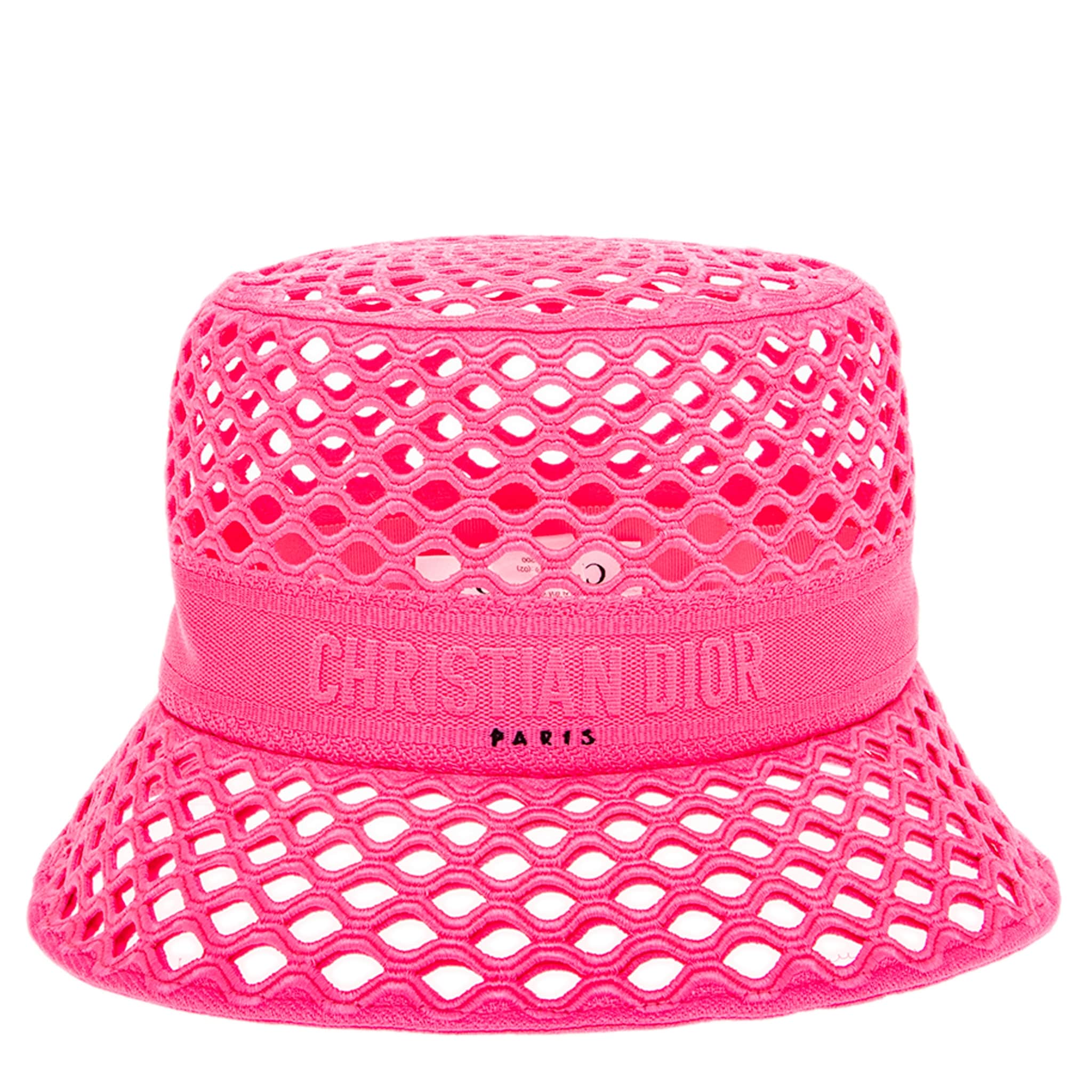 Christian Dior Teddy D Miss Dior Reversible Bucket Hat - Overstock