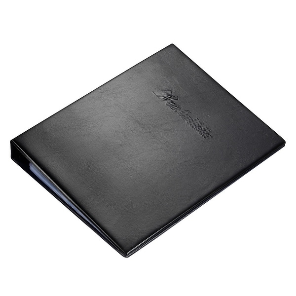 PU Leather Business Card Holder Binder Book File Sleeve 600 Pockets - Black  - Bed Bath & Beyond - 37255289