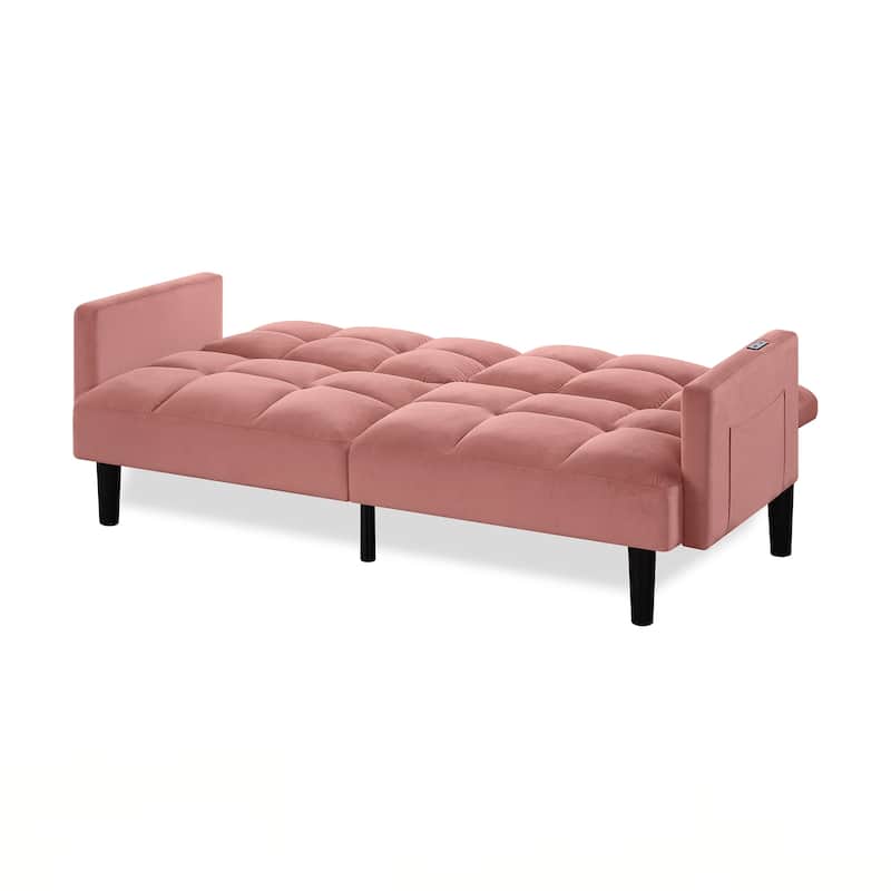 Futon Couch Convertible Folding Sofa Bed Couch for Apartment