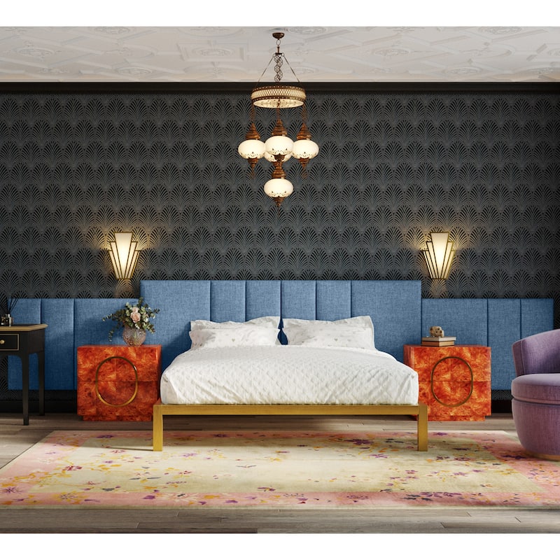 Jaxx Panelist Padded Headboard - Set of 2 Wall Panels