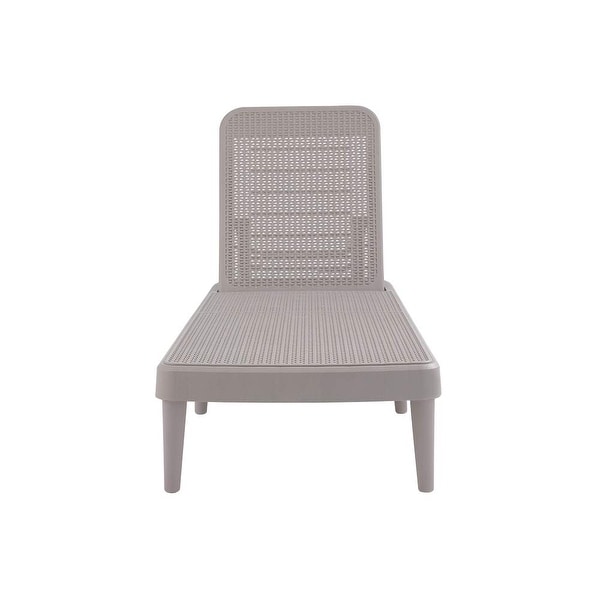 Mahina rattan chaise lounge by havenside home cheap