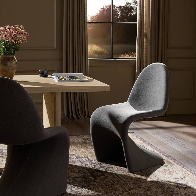 Walter Dining Chair-Antwerp Seal - 20.5W x 24.75 x 34.5H