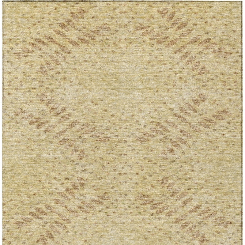 HomeRoots Floral Transitional Rectangle Outdoor Rug