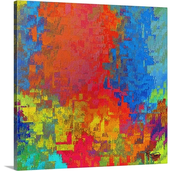 "Feeling Orange" Canvas Wall Art