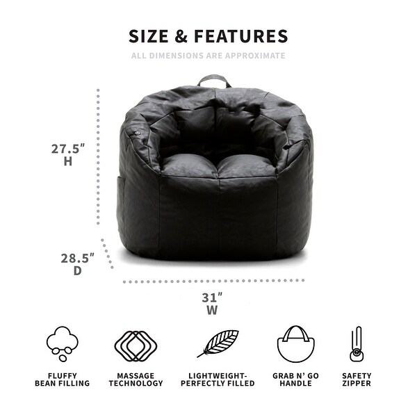big joe bean bag refill