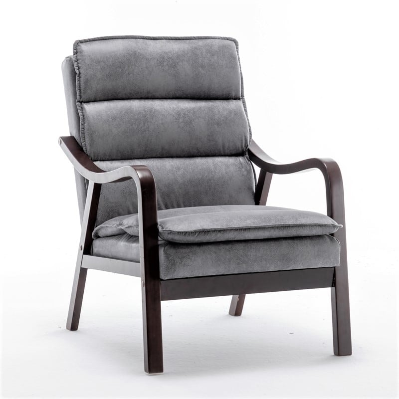 Clovis 24.8" Wide Microfiber Armchair