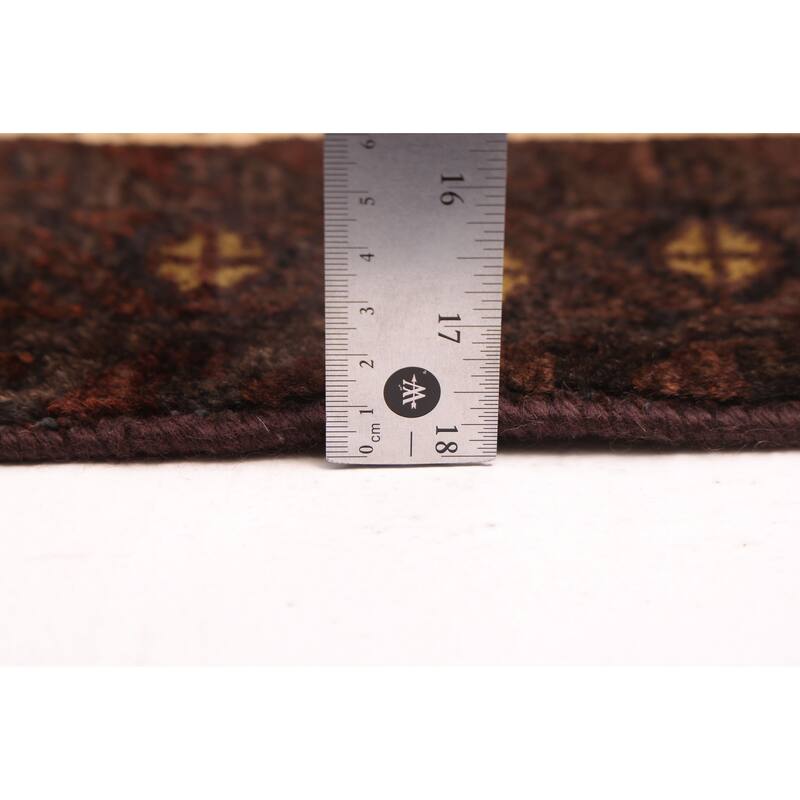 ECARPETGALLERY Hand-knotted Teimani Ivory Wool Rug - 3'9 x 6'6