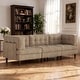 preview thumbnail 21 of 146, Madison Oversized Upholstered Corduroy Modular Sectional Sofa