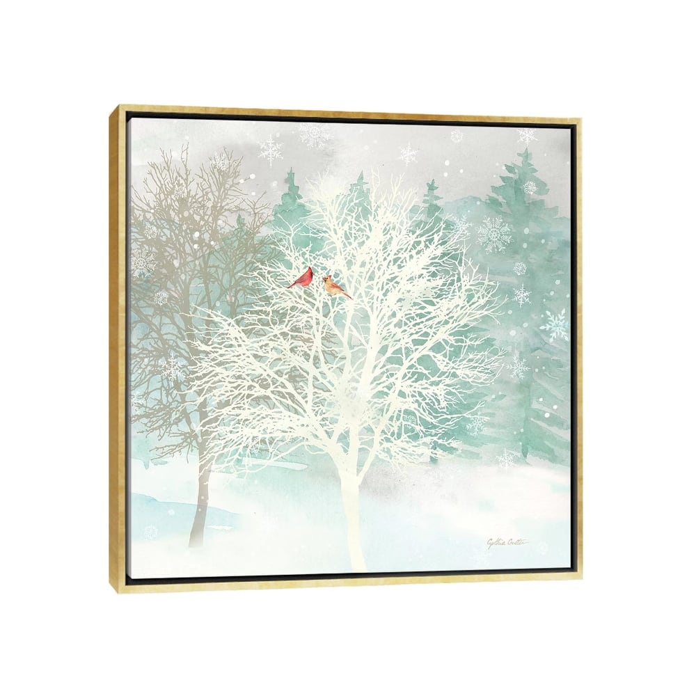 iCanvas "Winter Wonder I " by Cynthia Coulter Framed Canvas Print