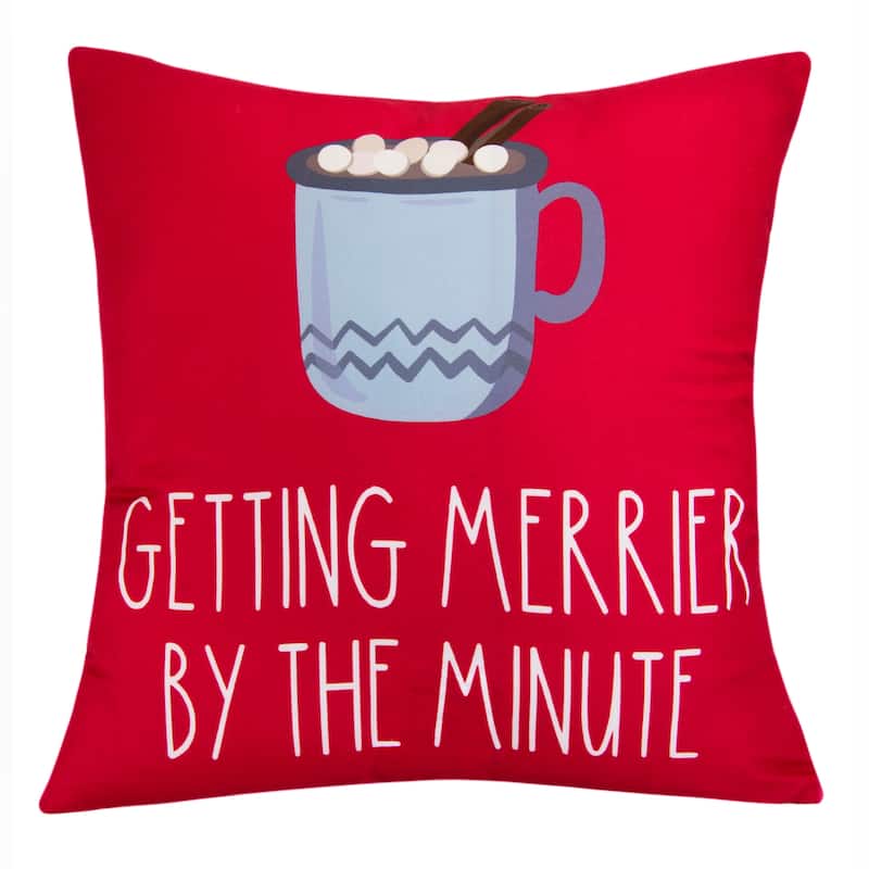 Winter Wonderland "Mug" Decorative Pillow