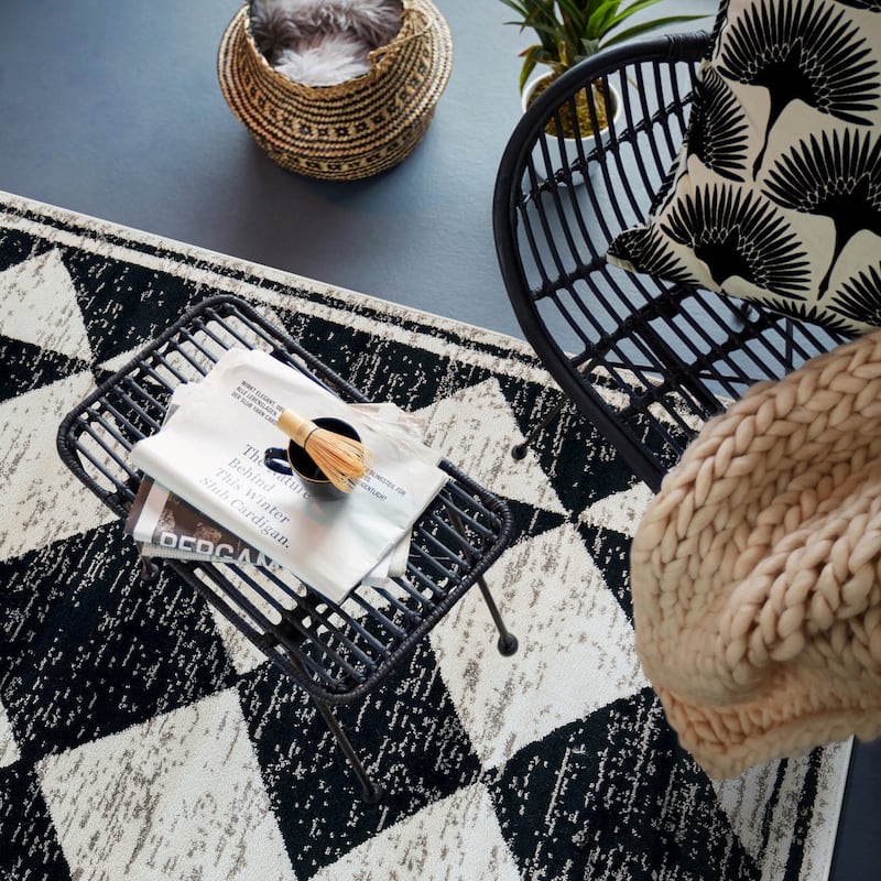 Bohemian Trellis Area Rug