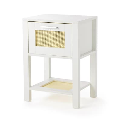 Yak About It® Dorm Room Side Table - White by DormCo