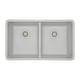 preview thumbnail 32 of 37, Lexicon Granite 32 Inch 50/50 Double Bowl Undermount Kitchen Sink Kit