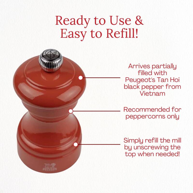 Peugeot Bistro 4 Inch Pepper Mill