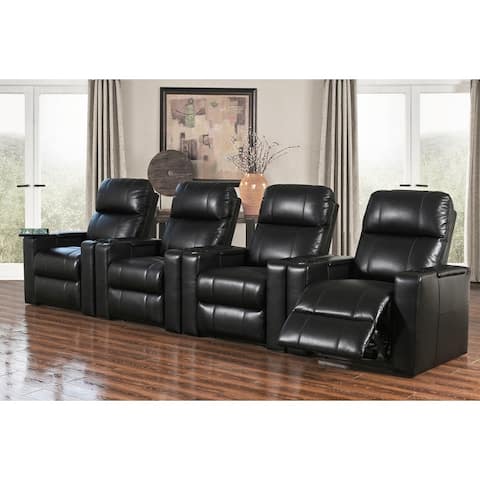 Abbyson Rider Faux Leather Theater Power Recliner