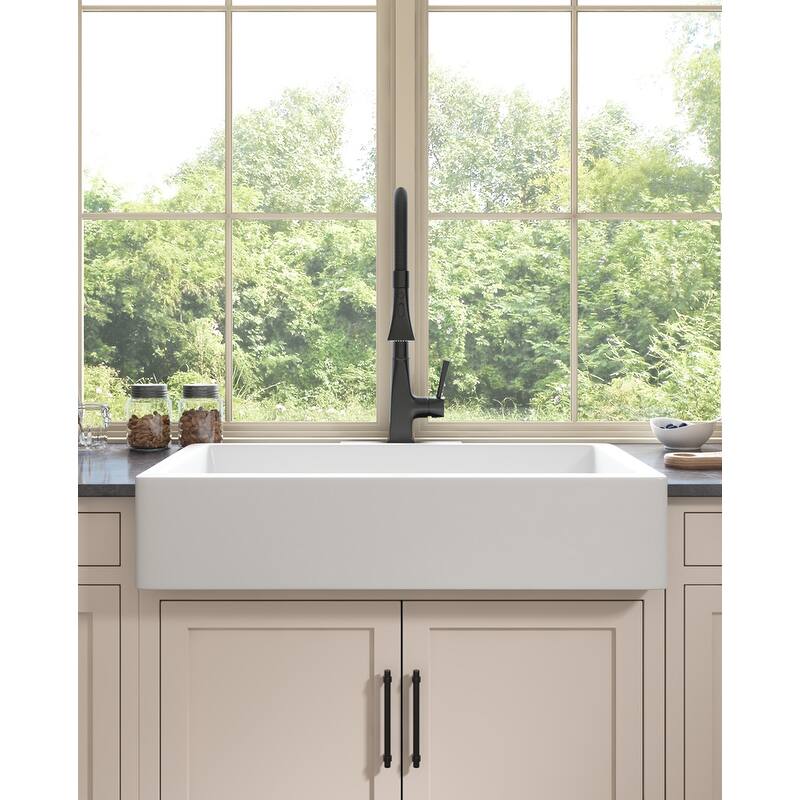 Farmhouse Sink Deep Apron Sink Undermount Kitchen Sink Single Farm Sink