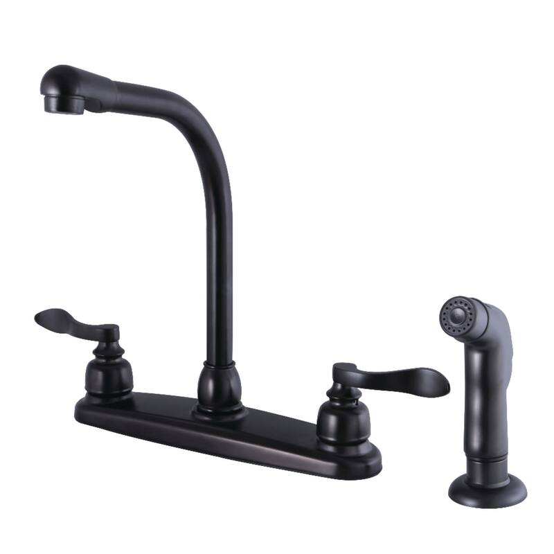 Kingston Brass NuWave French 1.8 GPM Standard Kitchen Faucet - - Oil Rubbed Bronze